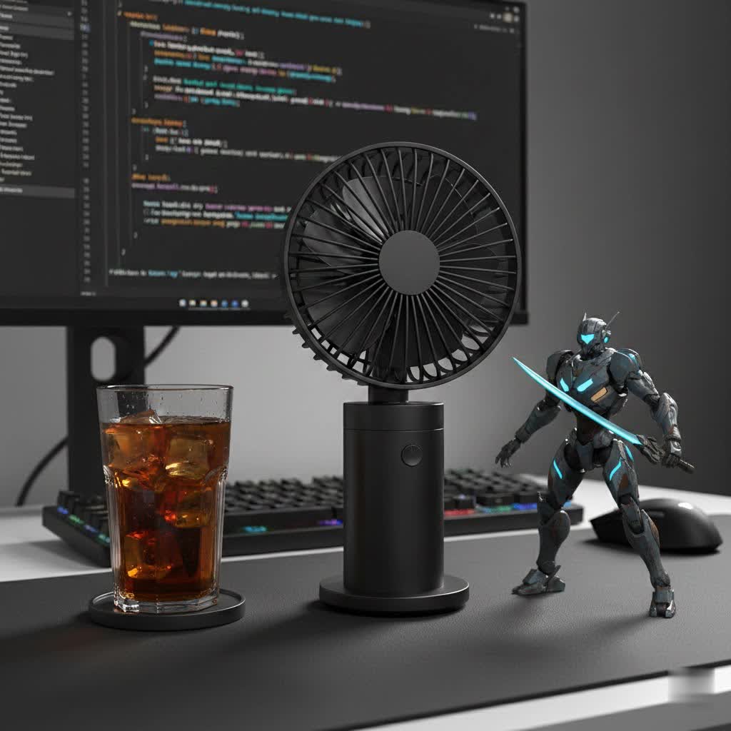 Unleash Purr-fect Breeze: The Ultimate Guide to Cat Handheld Fans