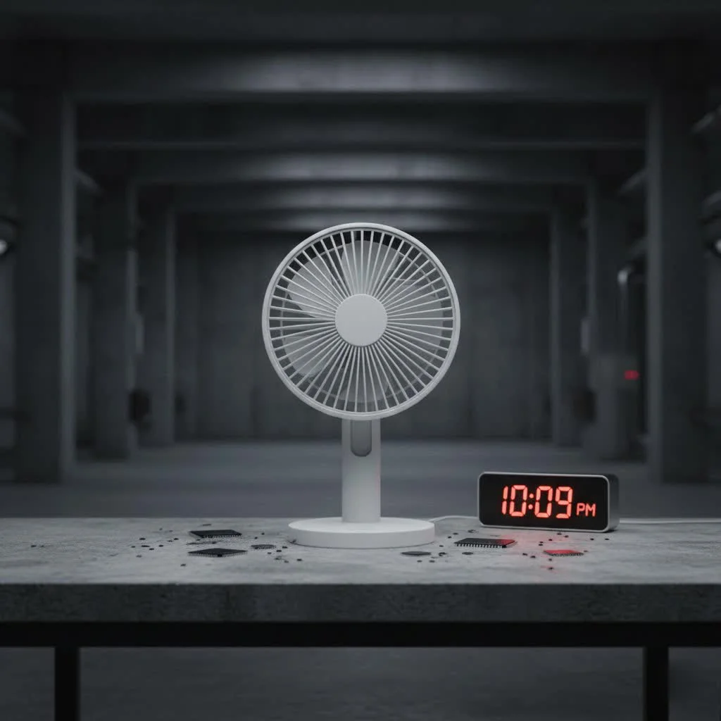 Mini handheld fans in various colors and designs