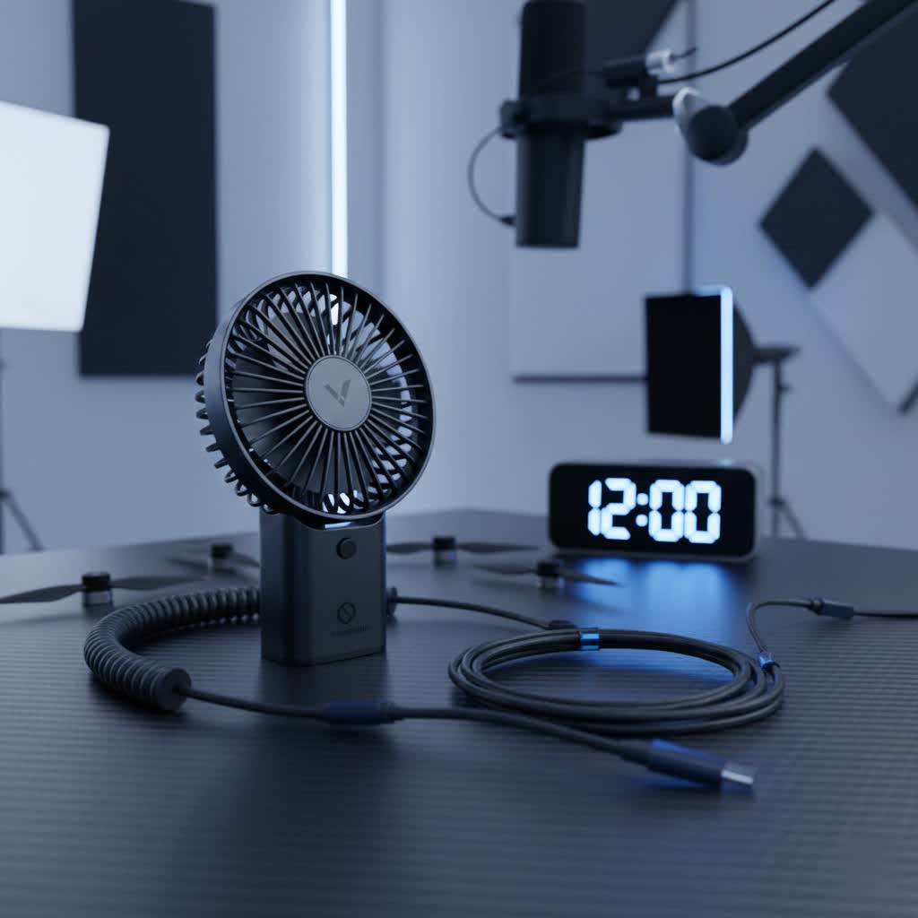 Handheld Powerful Fan: 5 Key Features for Travel
